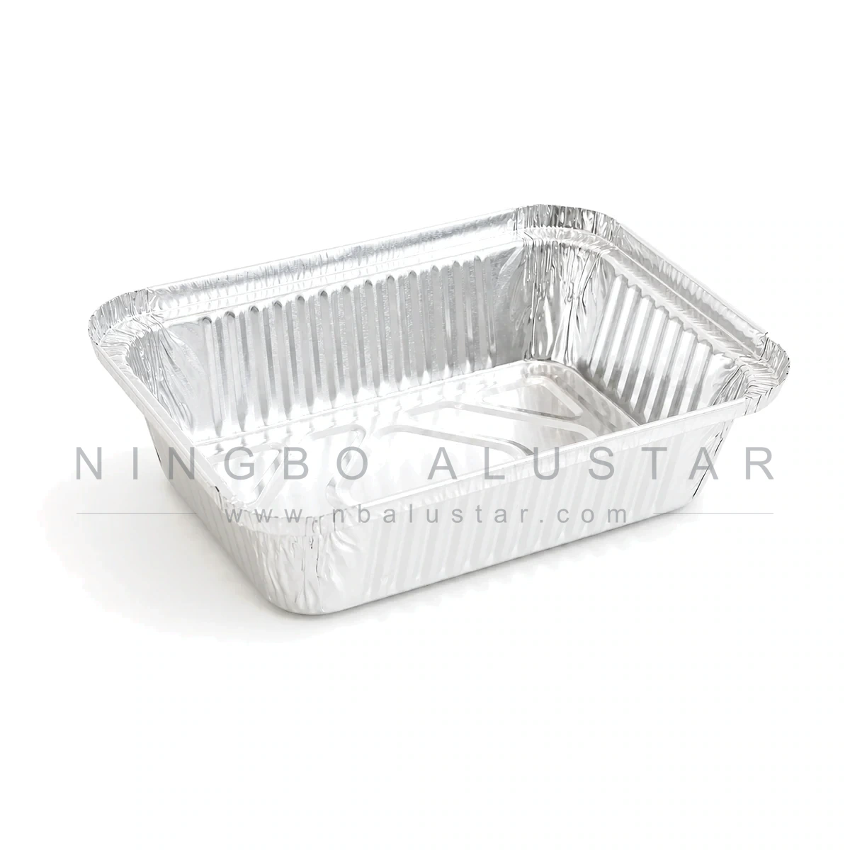 SV665 Aluminiumfolienbehälter · 0.9 L · rechteckig · neues 2-Kavitäten-Werkzeug