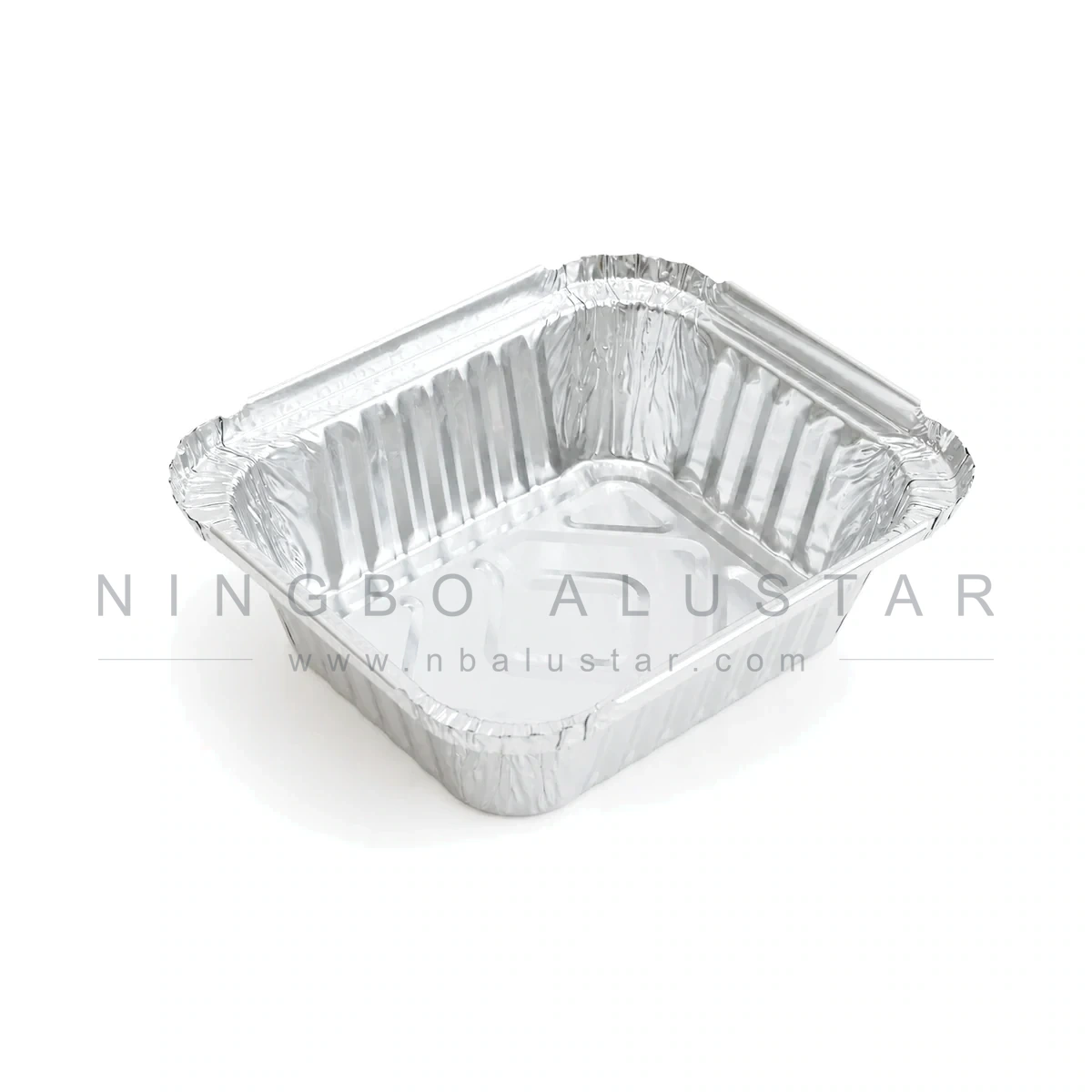 SV855N Aluminiumfolienbehälter · 0.5 L · rechteckig · neues 2-Kavitäten-Werkzeug