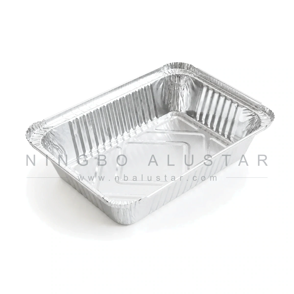 SV865 Aluminiumfolienbehälter · 1 L · rechteckig · neues 2-Kavitäten-Werkzeug