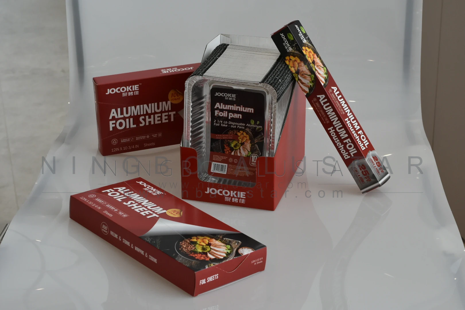 Papel de aluminio doméstico